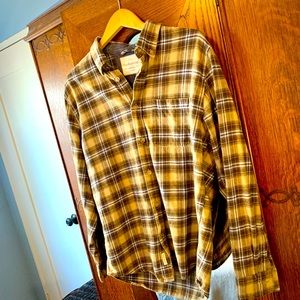 Weatherproof Flannel Button Down Shirt
